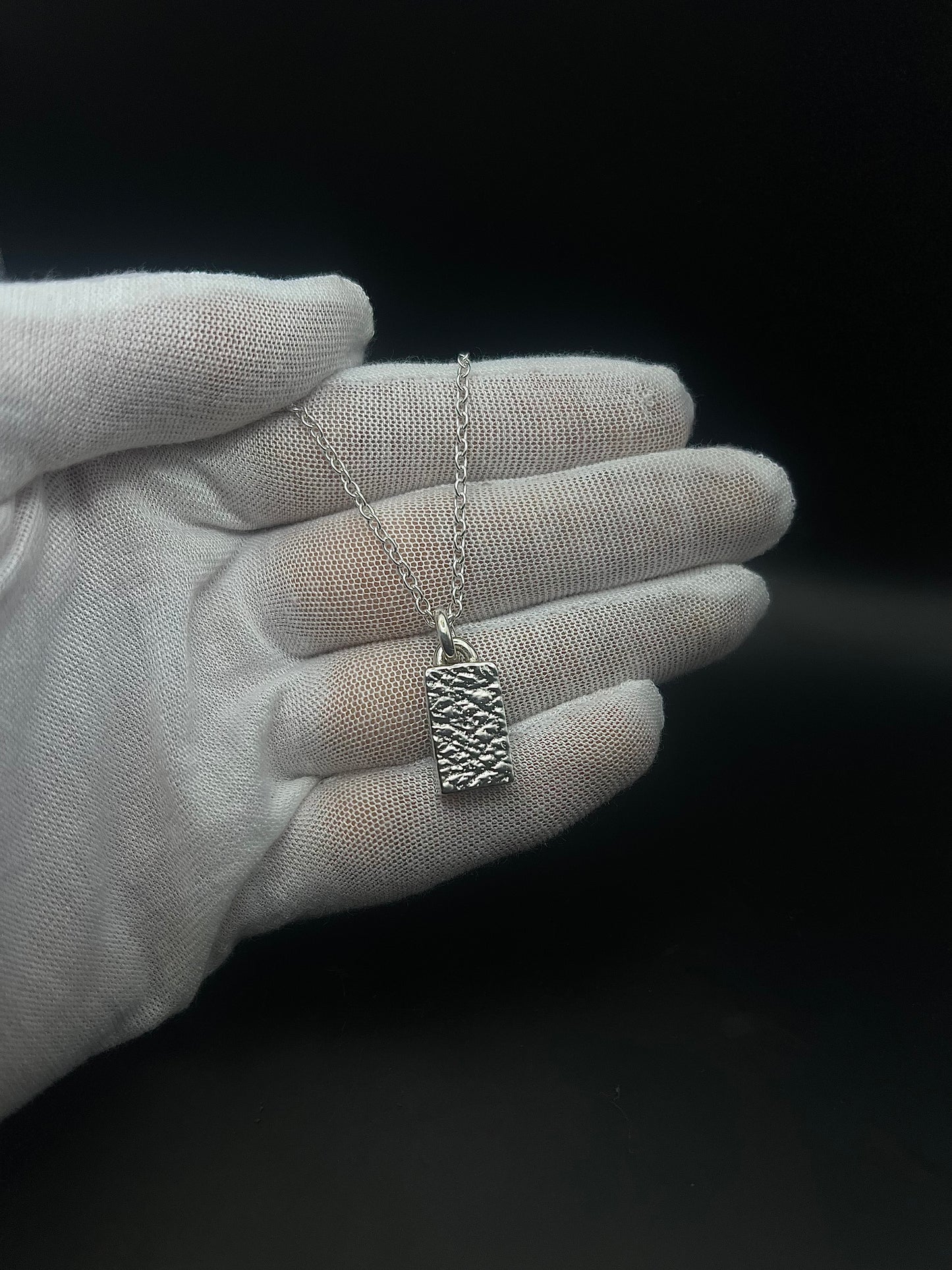 Small Textured Pendant