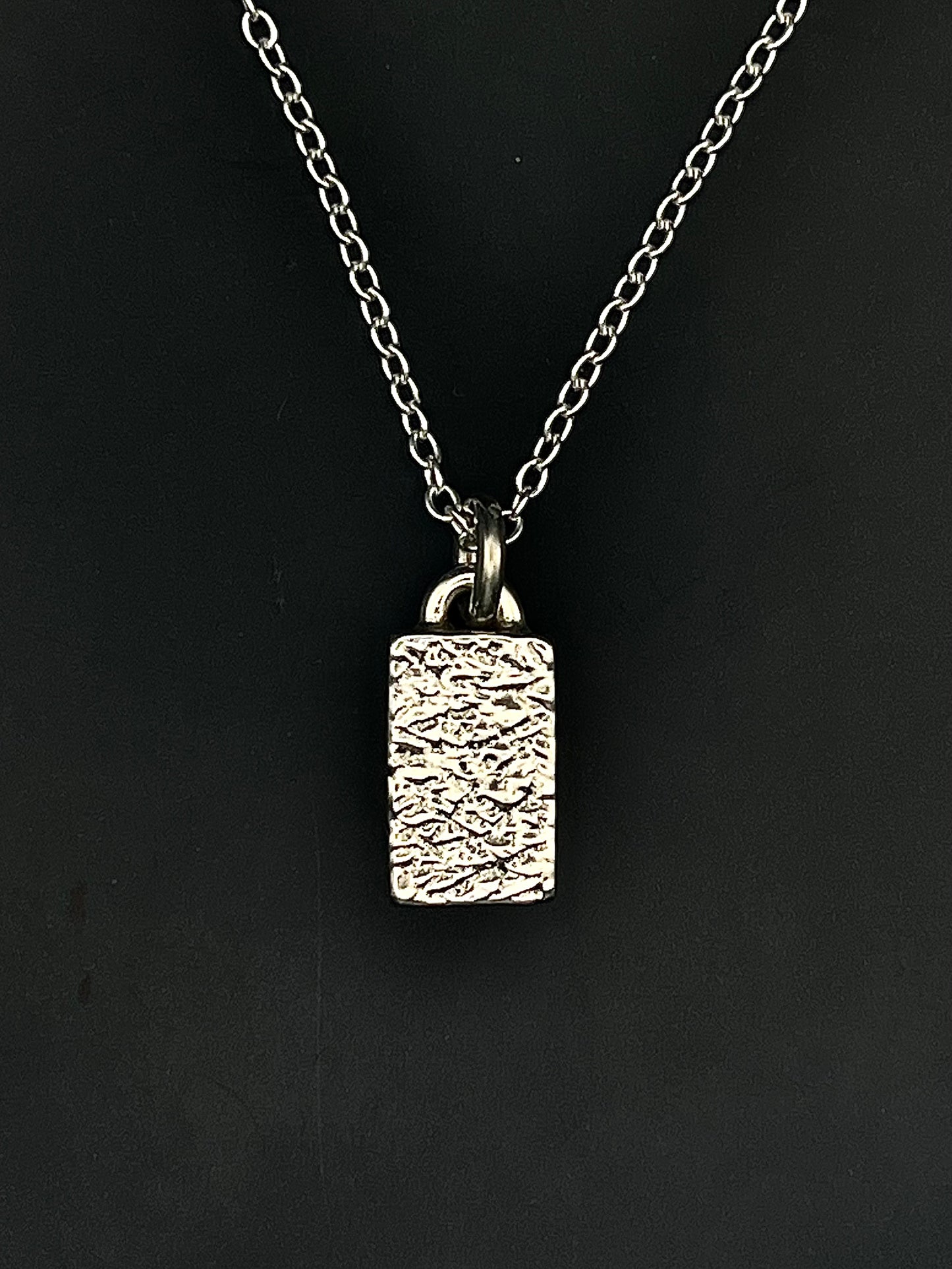 Small Textured Pendant