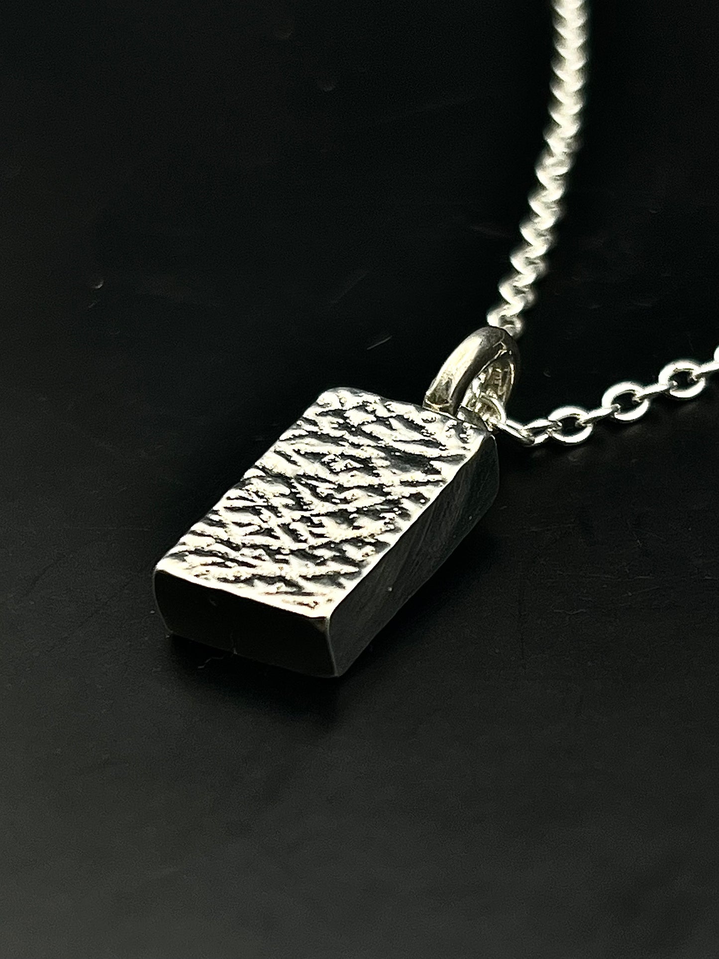 Small Textured Pendant