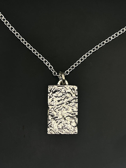 Large Textured Pendant